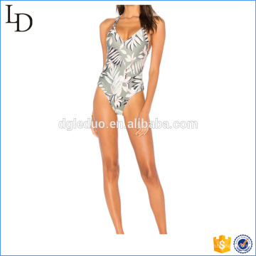 Bikini de la última moda de la impresión de la muchacha de encargo de alta calidad Bikini de la última moda de la impresión de la muchacha de la última moda de encargo